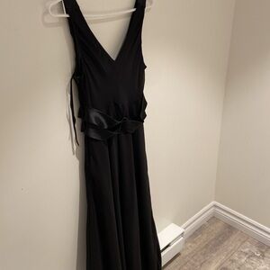 Formal black dress